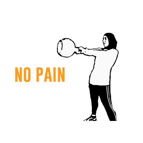 No Pain No Gain Hs Sticker by Healthy Sisters