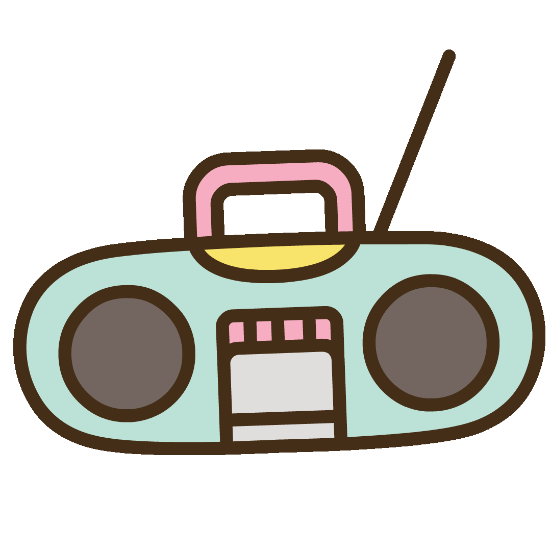 Radio Boombox Sticker by Pusheen for iOS & Android GIPHY