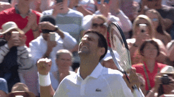 tennis celebrate GIF by Wimbledon