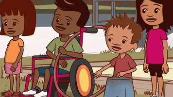 Excited Australian Children'S Television Foundation GIF