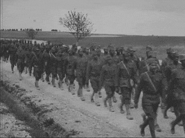 NationalWWIMuseum black and white military footage african american GIF