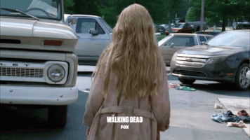 the walking dead halloween GIF