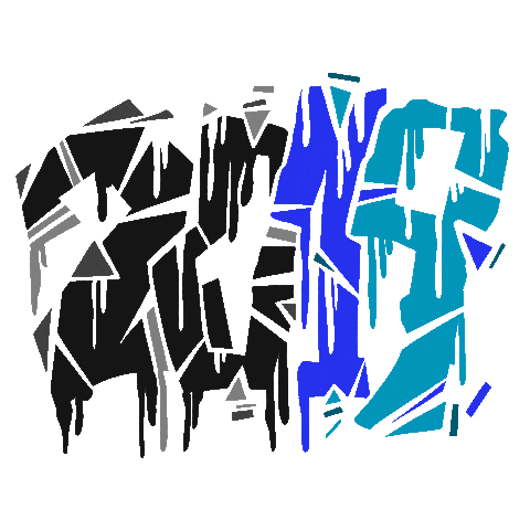 Art Skipping Sticker by stylemystuff®