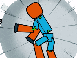 Crash No GIF by Stikbot