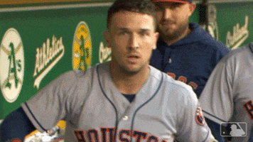Houston Astros Stare GIF by MLB