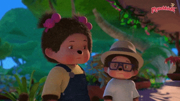 animation wtf GIF by Monchhichi