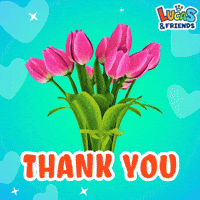 Thank You So Much GIF by Lucas and Friends by RV AppStudios