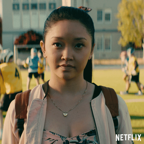 lana condor tatbilb GIF by NETFLIX