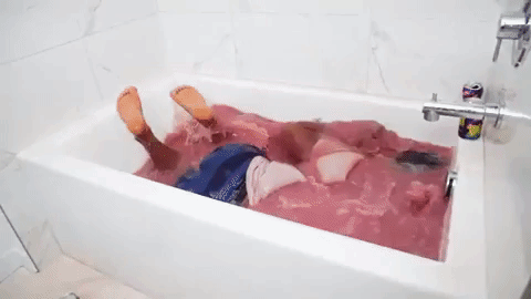 swim fail GIF by Guava Juice - Ivirzivir