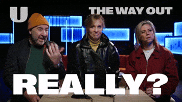 Mel Giedroyc Learning GIF