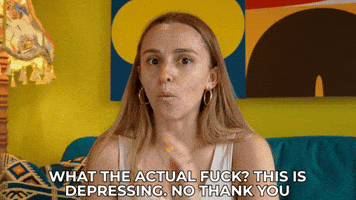 Exhausting No Thank You GIF by HannahWitton