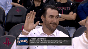 Justin Verlander Basketball GIF by NBA