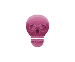 Halloween Skull Sticker by Haribo