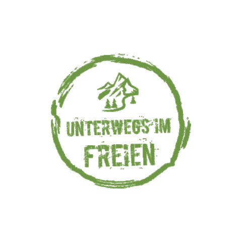 Hiking Sticker by Unterwegs im Freien