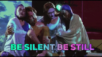 shes all that be silent be still GIF by Romy
