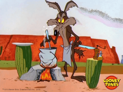 Dinner Party Cooking GIF by Looney Tunes - Find & Share on GIPHY