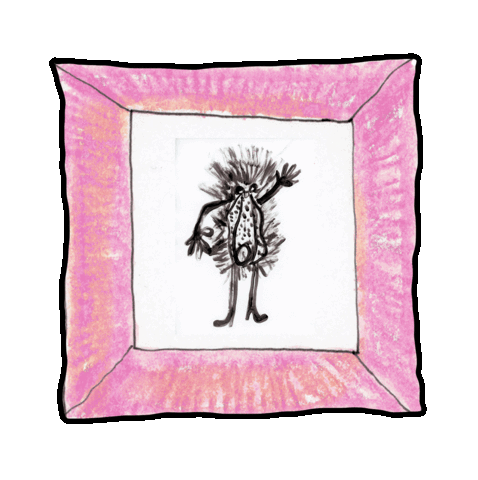 Happy Art Sticker by ROOSPEEE