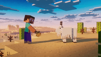 Video Games Gift GIF by Minecraft