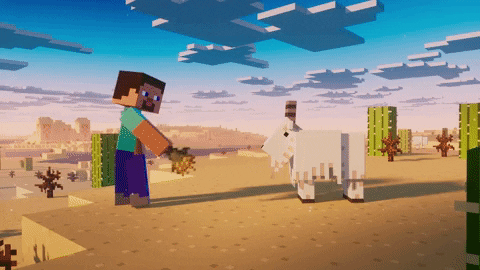 Quieres Video Games GIF by Minecraft - Find & Share on GIPHY