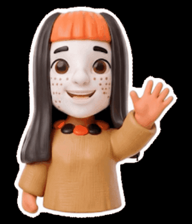 Feliz Hello GIF by Zona Arqueológica Caral