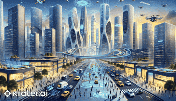 Artificial Intelligence City GIF by Krater.ai