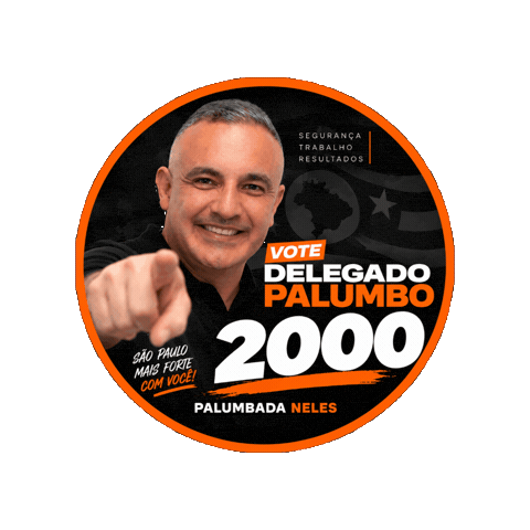Deputado Policial Sticker by Delegado Palumbo