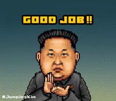 Kim Jong Un Good Job GIF