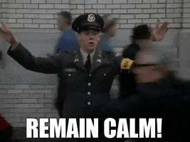 Calm Down Kevin Bacon GIF by Puffin Graphic Design