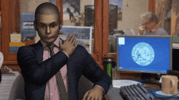 wipe the office GIF by Manny404