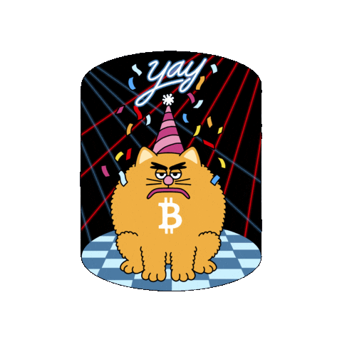Bitcoin Meme Sticker by herecomesbitcoin