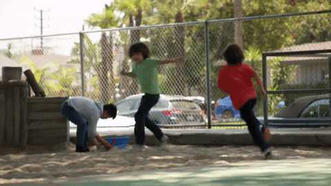 Playground Running GIF by truTV's I'm Sorry - Find & Share on GIPHY