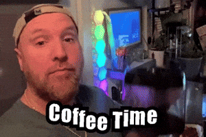 Coffee Time Breakfast GIF by Mike Hitt