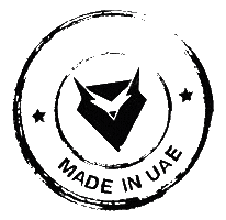 Madeinuae Sticker by Caracal bjj