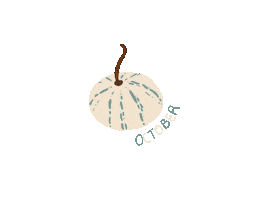 Fall Pumpkin Sticker