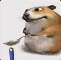 Hamster Coke GIF