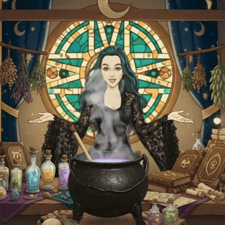 Witch Cult GIF by Graphic Delancey