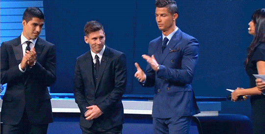 Ronaldo And Messi GIFs