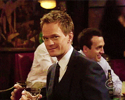 barney stinson flirting GIF