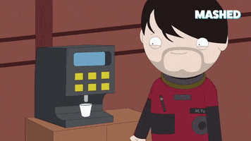 Happy Coffee Time GIF by Mashed