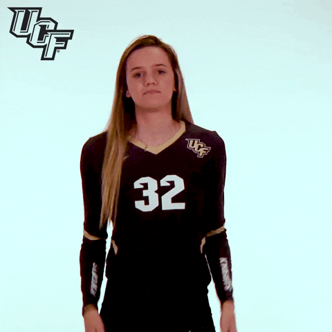 ucf volleyball. volleyball ann-marie watson GIF by UCF Knights