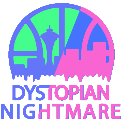 Basketball City Sticker by Hayley Elsaesser