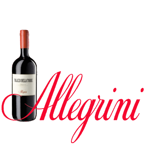 Sipping Red Wine Sticker by Allegrini