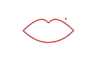 Beer Pong Lips Sticker by FLYPROJECT