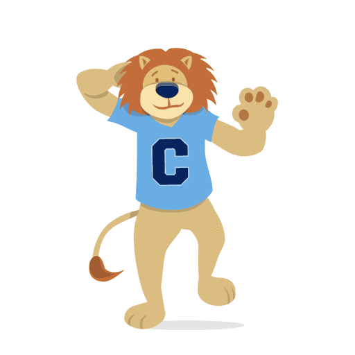 Columbia University Lion Sticker by Columbia Alumni Association