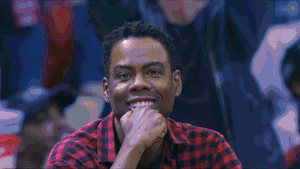 Chris Rock Reaction GIF by NBA