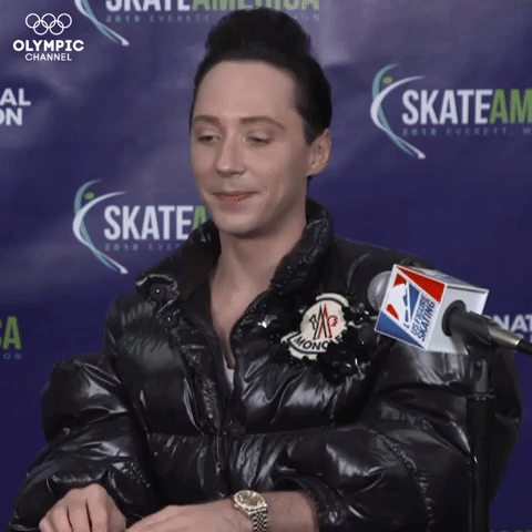 Johnny Weir Sport GIF by Olympics - Find & Share on GIPHY
