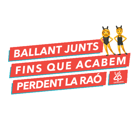 Dance Festival Sticker by LOS40 Catalunya