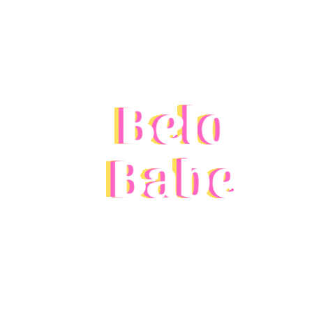 beloblowdrybar Sticker