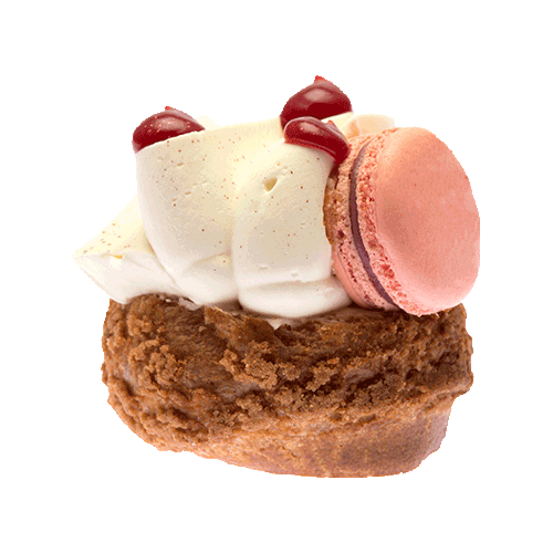 Cream Puff Sticker by BETA5 Chocolates