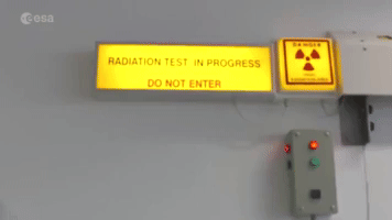 radiation GIF by European Space Agency - ESA